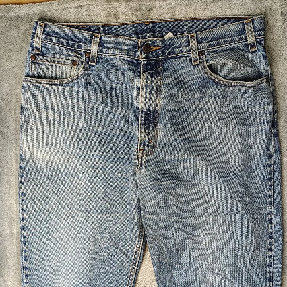 Vintage Levi's 540 Jeans Mens 38x32 Fits 36x32 Blue Faded Relaxed Fit Grunge 90s